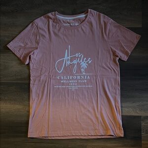 Denim & Flower Pink California Tee